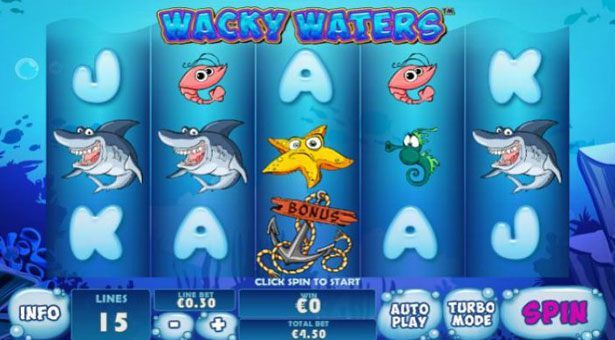 Wacky Waters Now at Playtech Casinos