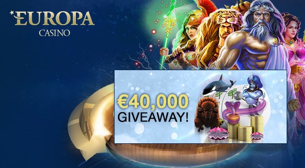 €40K Cash Giveaway at Europa Casino