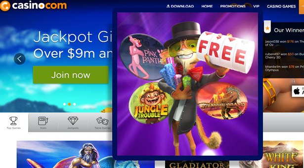 Free Spins Frenzy at Casino.com